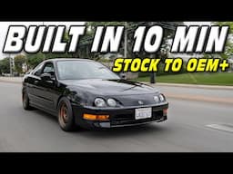 Acura Integra GSR Saved From the Junkyard!