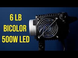 Zhiyun Molus B500 - A Lightweight 500w BiColor LED