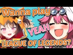 Gigi got Raora to try League of Legends... 【HololiveEN】