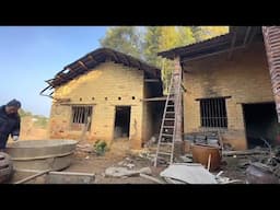 Granddaughter secretly opened grandpa's old house and renovated it, cleaning the room