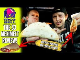 Is The Taco Bell MexiMelt worth $3? | Reviewing The Decades Menu at @TacoBell