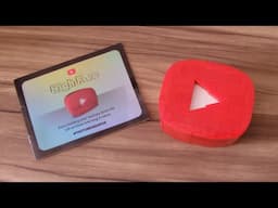 Lego YouTube Play Button from #youtubehighfive