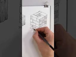 How to Draw: Bricks (easy) #art #drawing #howtodraw