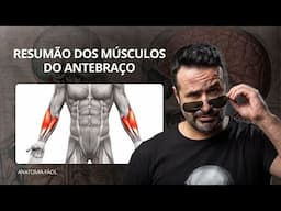 Resumão dos músculos do antebraço - #anatomiafacil