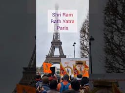 Shri Ram Rath Yatra Paris #rammandir #jaishriram #ayodhyarammandir #paris @jubinnautiyal#rambhajan