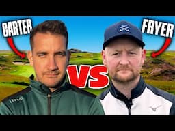 Can ANDY CARTER Beat Me With FULL GRAPHITE CLUBS?! (BATTLE GOLF)