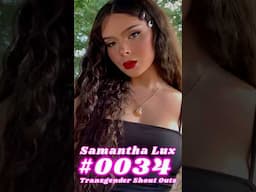 Transgender Shout Outs #0034 🏳️‍⚧️ Samantha Lux Male 2 Female Transition Timeline #mtf #transgender