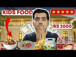 Spending Rs.5000 on Kids Menu at Expensive Hotels || Expensive Budget Food Challenge