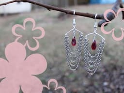 MeiIris' Waterfall Earrings