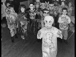 Bobbing for apples and popular costumes from years past, a look back at RI's Halloween