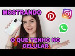 MOSTRANDO TUDO QUE TENHO NO MEU CELULAR | Brenda Severo