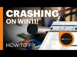SAM Broadcaster Pro - Crashing on Windows 11