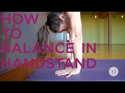 How to Balance in Handstand