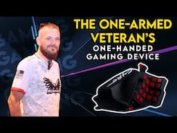 Azeron Cyro Saves US Marine Amputee | Azeron Cybord Keypad | Azeron One-Handed Gaming Device