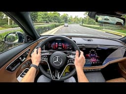 2024 Mercedes-Benz E 450 - POV Test Drive (Binaural Audio)