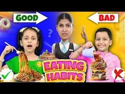 Restaurant Rules - Good vs Bad Habits | Kids Pretend Play | ToyStars