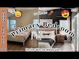 BEDROOM MAKEOVER on a BUDGET :: Moody Bedroom Design | ROOM RESCUE S1E3