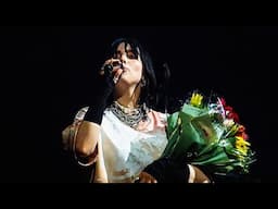 How Fans Give Billie Eilish Flowers