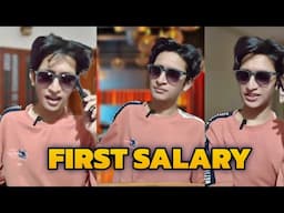 When you receive your first salary...