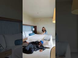 POV: when my wife’s camera has to enjoy the hotel room before me.