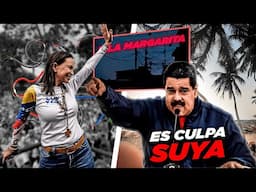 MADURO CULPA A MARÍA CORINA Y ELUDE SU RESPONSABILIDAD ▶ LA ISLA DE MARGARITA A OSCURAS