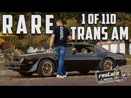 A Collector’s Dream: Rare 1 Of 110  50th Anniversary Trans Am Found in Iowa!