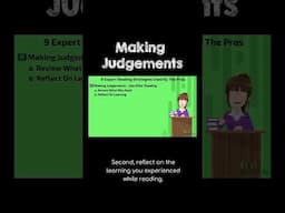 Reading Strategy: Making Judgements | Special Education Resources #shorts