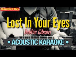 Lost In Your Eyes - Debbie Gibson (Acoustic Karaoke)