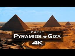 Pyramids - Giza, Egypt 🇪🇬- by drone [4K]