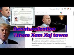 DENATURALIZATION-TSHEM XAM XAJ