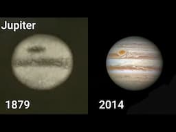 Some of the oldest and the newest planet images compared