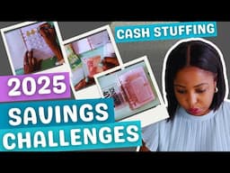 2025 SAVING CHALLENGES CASH STUFFING