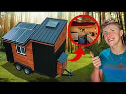 Inside My $15,000 Off-Grid Tiny Home (Full Interior Build)