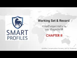 SMART Profiles  Working set & record (ชุดการทำงาน และ ข้อมูลประวัติ)