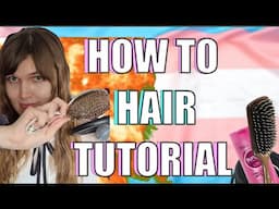 HOW TO DO HAIR STUFF TRANSGENDER MTF GUIDE! EXPLAINED SIMPLE !