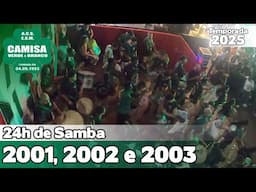 Camisa Verde e Branco 2001, 2002 e 2003 | Sambas ao vivo no 24 horas de samba - #24h24