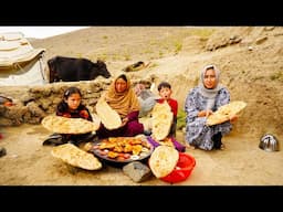 Organic Mountain Village life | Baking Tandoori Bread & Traditional Food Village Style