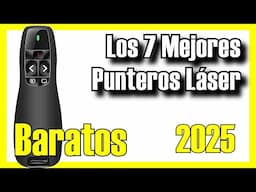 🔥 Los 7 MEJORES Punteros Láser BUENOS y BARATOS de Amazon [2025]✅[Calidad/Precio] Potentes