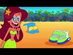 ZIG e SHARKO 🌴 Sapatos novos da Marina 👟 Zig e Sharko Brasil | Desenho Animado em português