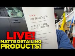 LIVE!  Matte Tire Conditioner!