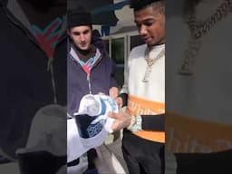 Blueface reacts to his new Custom Shoes!