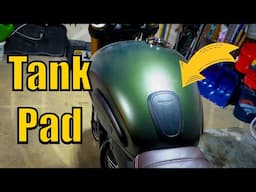 How to Install an OEM Tank Pad on a 2024 Triumph Scrambler 400 X