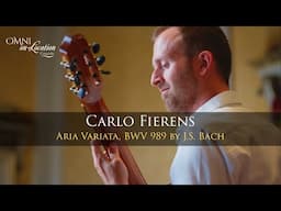 Carlo Fierens - Aria Variata, BWV 989 by J.S. Bach