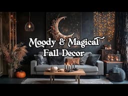 Fall Decor Ideas With a Witchy Style Edge: How to Make Your Fall Decor Cozy, Moody, & Magical 🍂🖤