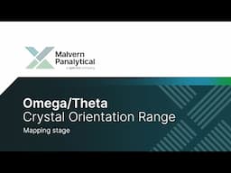 Omega/Theta Mapping Stage