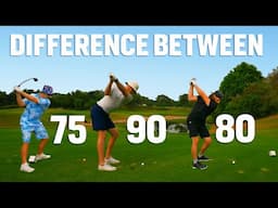 Difference Between 75 80 90 Golf - Low Handicap vs Mid Handicap