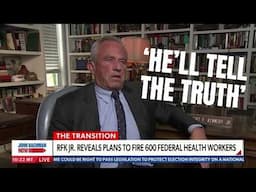 RFK Jr. Plans to FIRE 600 Health Officials | Democrat Governor Shows Shocking Support for Trump Pick