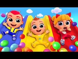 The Slide Song + MORE Nursery Rhymes & Kids Songs | Tinytots