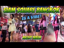 Siam Square Night Walk in Bangkok October 2024