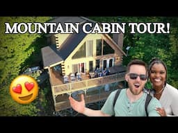 The BEST CABIN EVER in the Great Smoky Mountains 💨 ⛰️!!